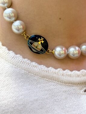 Vivienne Westwood Loelia Faux Pearl Necklace